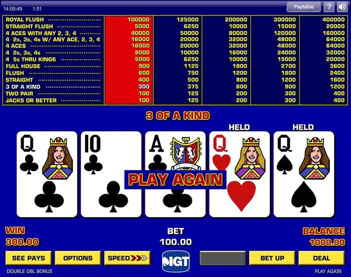 best and worst odds videopoker kasyno bonusy