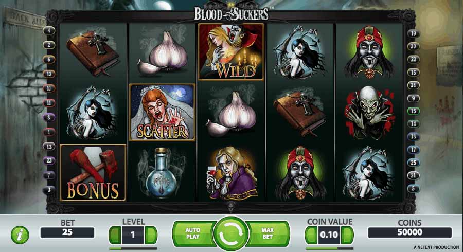blood suckers kasyno bonusy