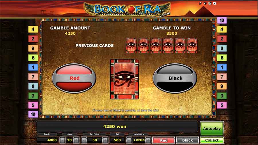 book of ra deluxe gamble feature kasyno bonusy