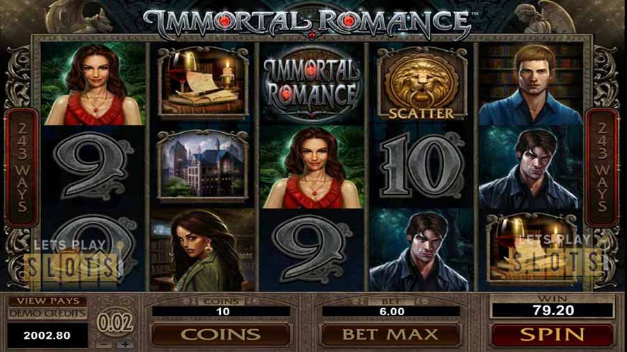 immortal-romance slot kasyno bonusy