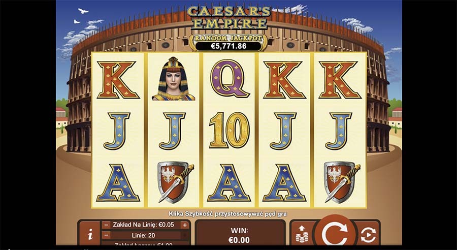 Caesar’s Empire slot kasyno bonusy