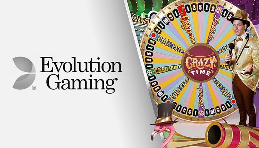 Evolution Gaming's Crazy Time Live kasyno bonusy.