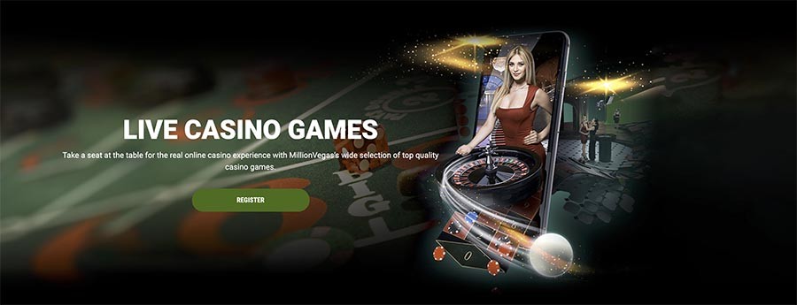 million vegas live casino kasyno bonusy